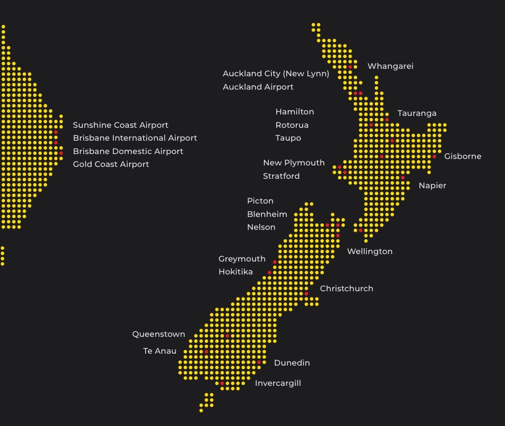 Rad Locations Map 2024